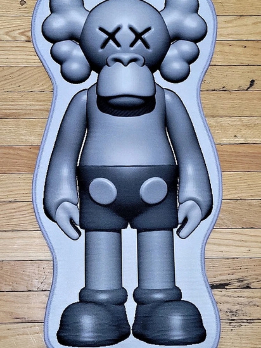KAWS Character Accent Rug